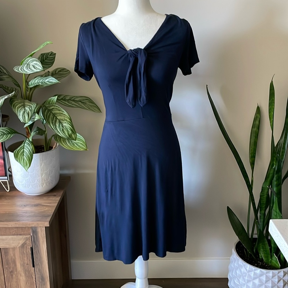 LOFT Navy Dress